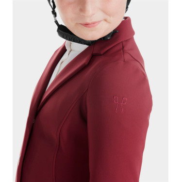 Aerotech Turnierjacke Horse Pilot Mädchen Dunkelrot
