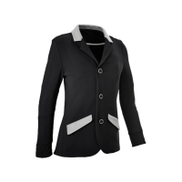 Turnierjacke Children Horse Pilot Jungen Schwarz