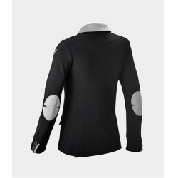 Turnierjacke Children Horse Pilot Jungen Schwarz