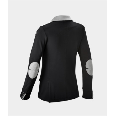 Turnierjacke Children Horse Pilot Jungen Schwarz