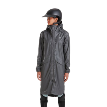 Lange wasserdichte Raintech-Jacke Horse Pilot Damen Lange wasserdichte Raintech-Jacke Horse Pilot Damen