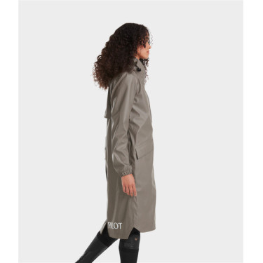 Lange wasserdichte Raintech-Jacke Horse Pilot Damen Lange wasserdichte Raintech-Jacke Horse Pilot Damen