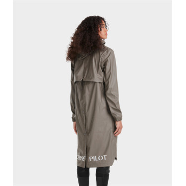 Lange wasserdichte Raintech-Jacke Horse Pilot Damen Lange wasserdichte Raintech-Jacke Horse Pilot Damen