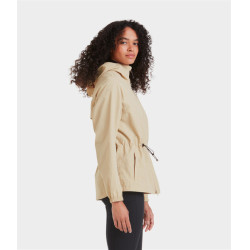 Regenjacke Raintech Horse Pilot Damen Latté Braun