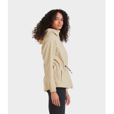 Regenjacke Raintech Horse Pilot Damen Latté Braun