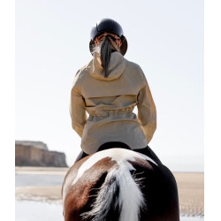 Regenjacke Raintech Horse Pilot Damen Latté Braun
