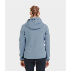 Fleecejacke Pampa Horse Pilot Damen Ashley Blau