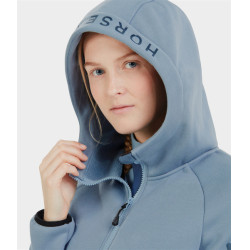 Fleecejacke Pampa Horse Pilot Damen Ashley Blau