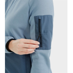 Fleecejacke Pampa Horse Pilot Damen Ashley Blau