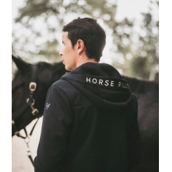 Fleecejacke Pampa Horse Pilot Herren Graphitblau