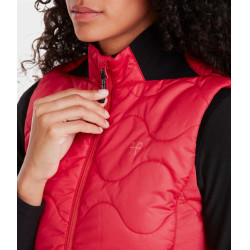 Ärmellose Weste Horse Pilot Damen Lippenstift Rot
