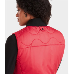Ärmellose Weste Horse Pilot Damen Lippenstift Rot