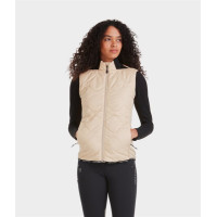 Ärmellose Weste Horse Pilot Damen Latté Braun