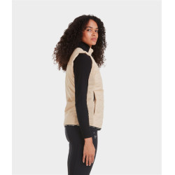 Ärmellose Weste Horse Pilot Damen Latté Braun