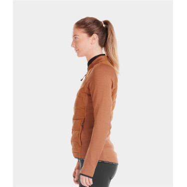 Storm-Reitjacke Horse Pilot Damen Goldbraun