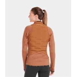 Storm-Reitjacke Horse Pilot Damen Goldbraun