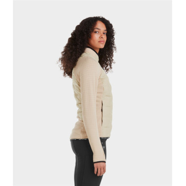 Storm-Reitjacke Horse Pilot Damen Latté Braun