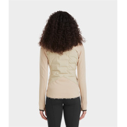 Storm-Reitjacke Horse Pilot Damen Latté Braun