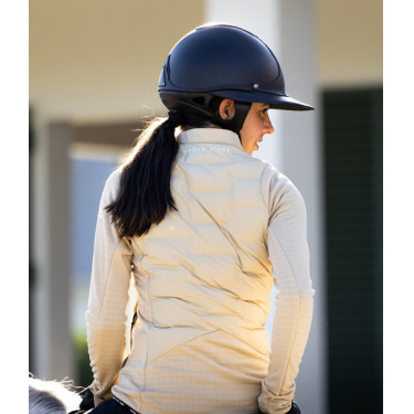 Storm-Reitjacke Horse Pilot Damen Latté Braun