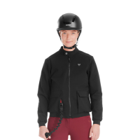Teddy-Jacke Horse Pilot Damen Schwarz