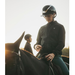Teddy-Jacke Horse Pilot Damen Schwarz