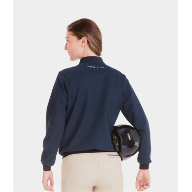Teddy-Jacke Horse Pilot Damen Marine Marineblau Teddy-Jacke Horse Pilot Damen Marine Marineblau