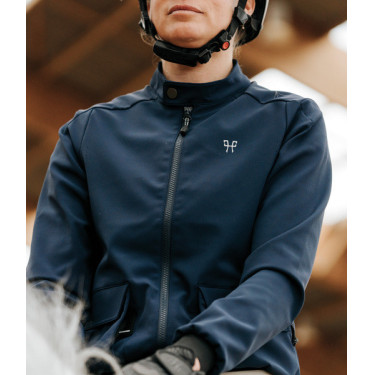 Teddy-Jacke Horse Pilot Damen Marine Marineblau Teddy-Jacke Horse Pilot Damen Marine Marineblau