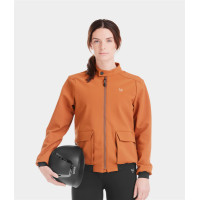 Teddy-Jacke Horse Pilot Damen Goldbraun