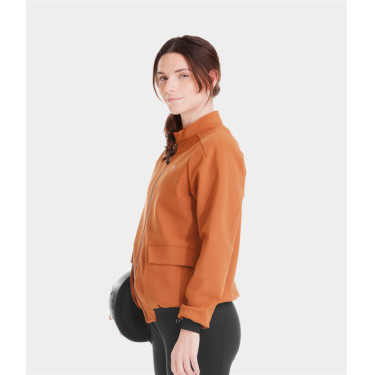 Teddy-Jacke Horse Pilot Damen Goldbraun