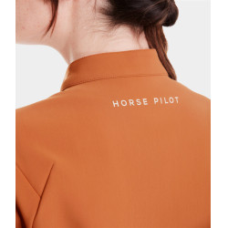 Teddy-Jacke Horse Pilot Damen Goldbraun