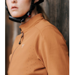 Teddy-Jacke Horse Pilot Damen Goldbraun