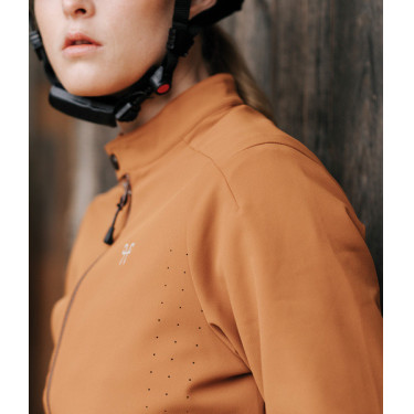Teddy-Jacke Horse Pilot Damen Goldbraun
