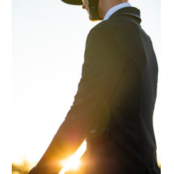 Turnierjacke Aeromesh Damen Horse Pilot Schwarz Turnierjacke Aeromesh Damen Horse Pilot Schwarz