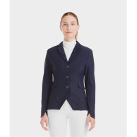 Turnierjacke Aeromesh Damen Horse Pilot Dunkle Nacht Schwarz
