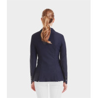 Turnierjacke Aeromesh Damen Horse Pilot Dunkle Nacht Schwarz