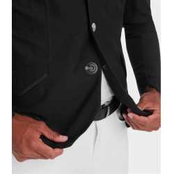 Aeromesh Turnierjacke Herren Horse Pilot Schwarz