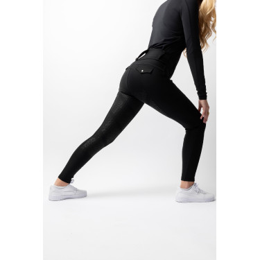 Reithose B Vertigo Hybrid Compression Chiara Damen Schwarze Schönheit