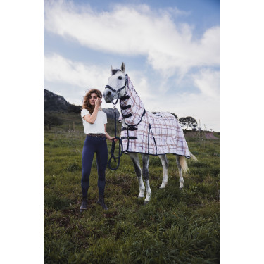 Fliegendecke Horze Defender Karo-Muster Mehrfarbig Fliegendecke Horze Defender Karo-Muster Mehrfarbig