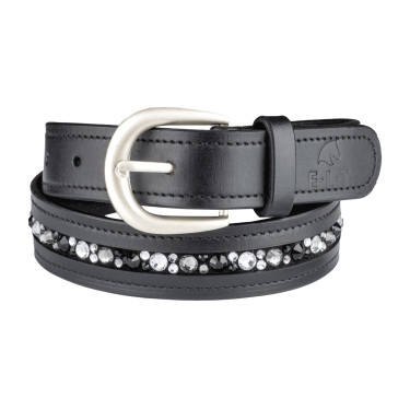 Leder-Gürtel ELT Jewel Schwarz