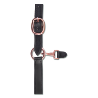 Lederhalfter Rosé Waldhausen X-Line Schwarz