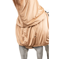 UV- und Ekzemschutzdecke mit Bauchlappen und Hals von Horze Hellbraun