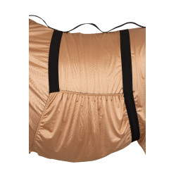 UV- und Ekzemschutzdecke mit Bauchlappen und Hals von Horze Hellbraun