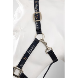 Halfter Horze Huntington Öffnung Marineblau