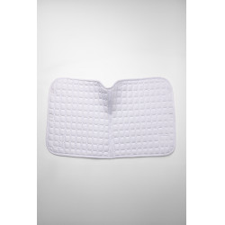 Dressursatteldecke Horze Malmo für Turniere Weiß Weiß