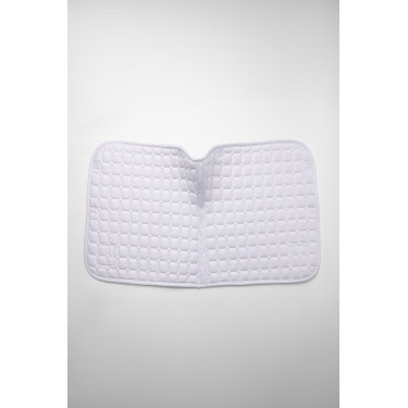 Dressursatteldecke Horze Malmo für Turniere Weiß Weiß