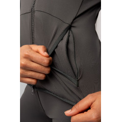 Damen-Funktionsregenjacke B Vertigo Evelina Chimäre Grau