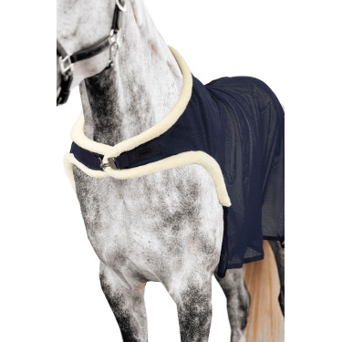 Horze Mesh-Ausreitdecke Öffnung Marineblau