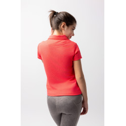 Kinder-Poloshirt Horze Fay Rosen-Diva Rosa