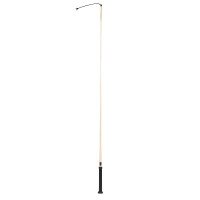 Rennpeitsche Finn-Tack Pro 48" (120+17 cm) Schwarz