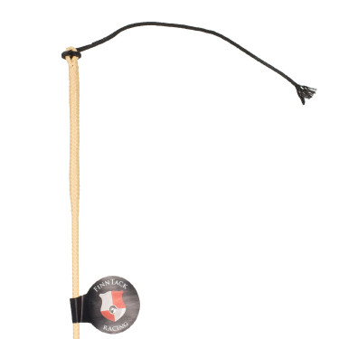 Rennpeitsche Finn-Tack Pro 48" (120+17 cm) Weiß Wei&szlig;